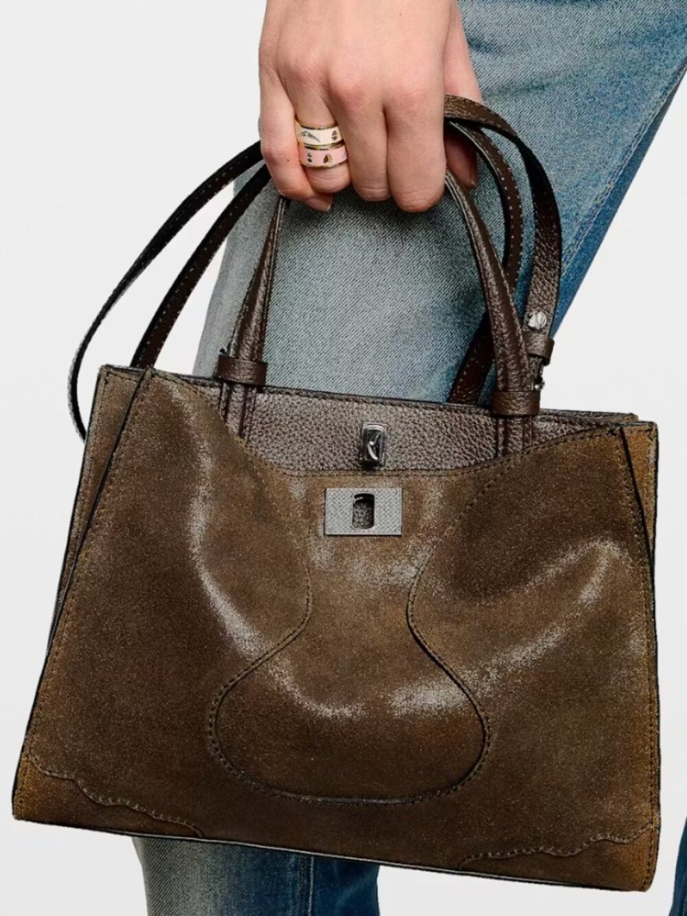 Zadig Et Voltaire Jack Mini Suede Bag